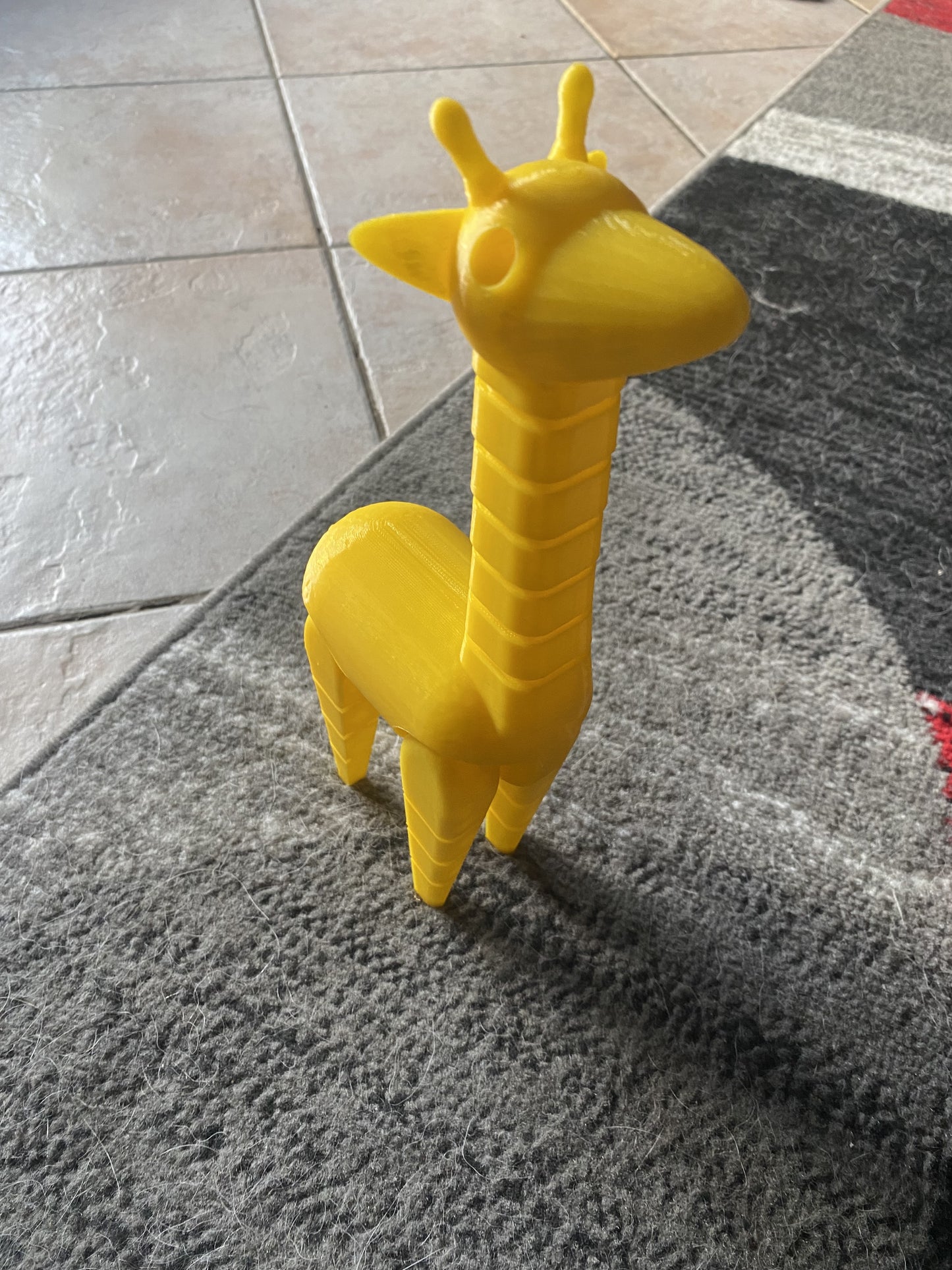 jouet girafe 3D