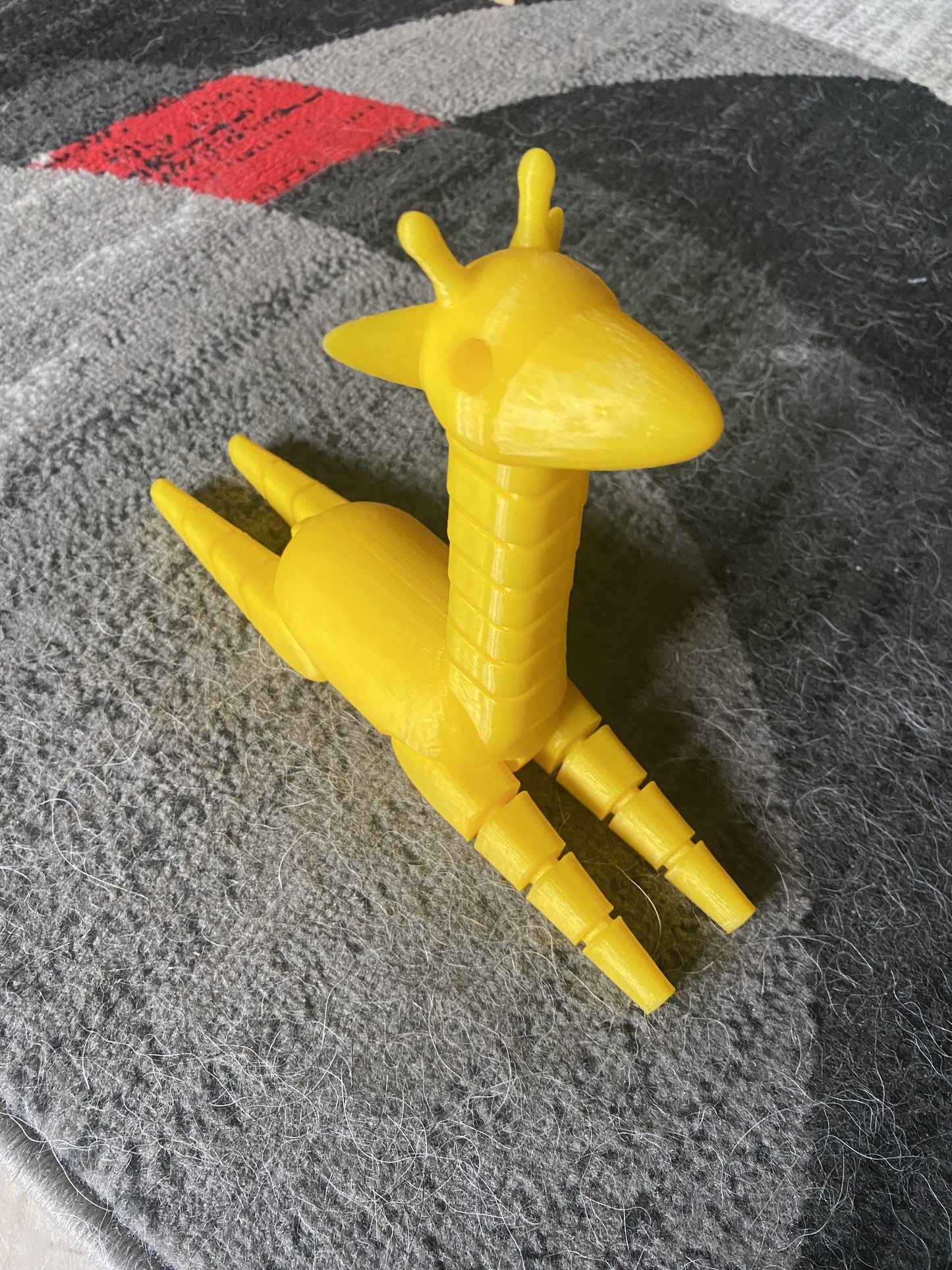 jouet girafe 3D