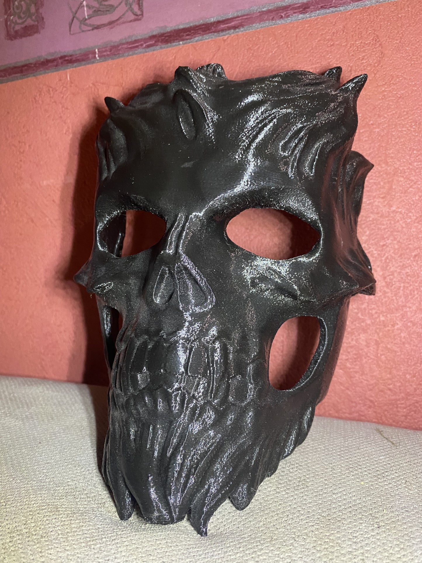 Masque Démon Noir