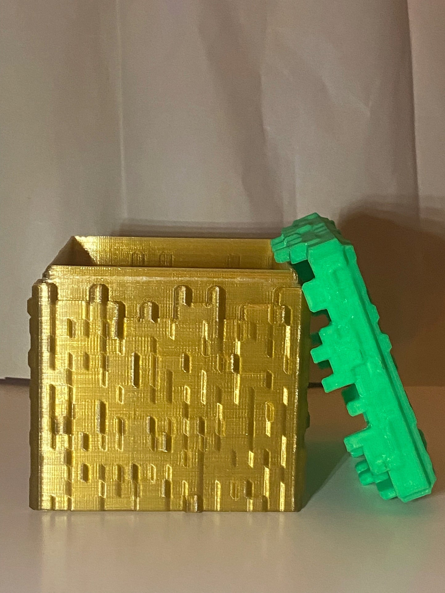 boite de rangement minecraft