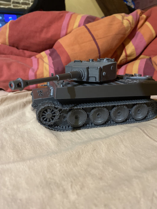 Maquette 3D - Char Tigre H1 de la Seconde Guerre Mondiale 1:42