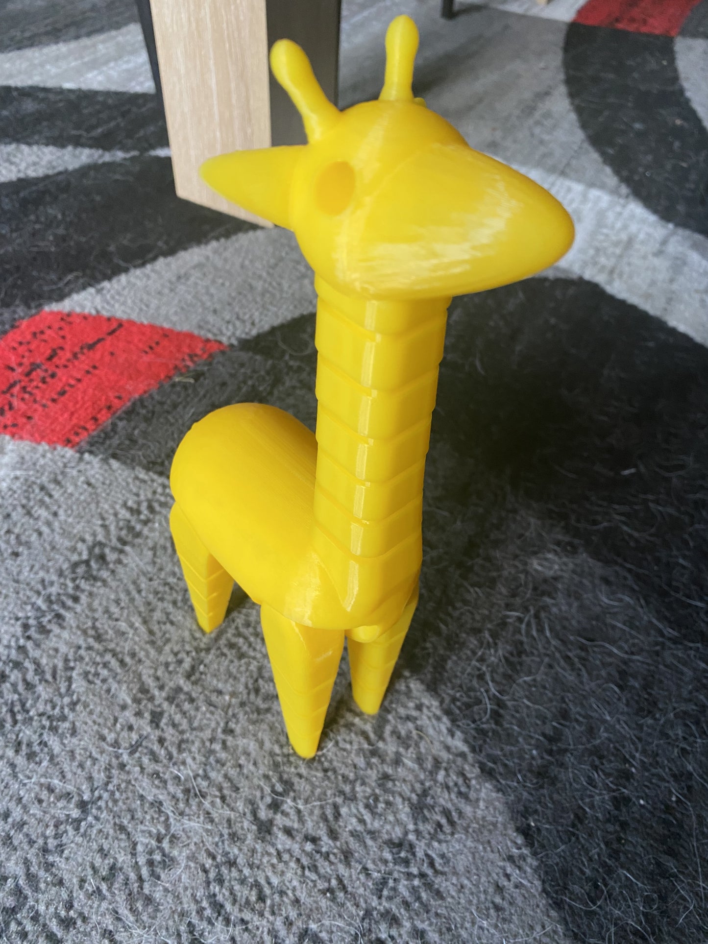 jouet girafe 3D