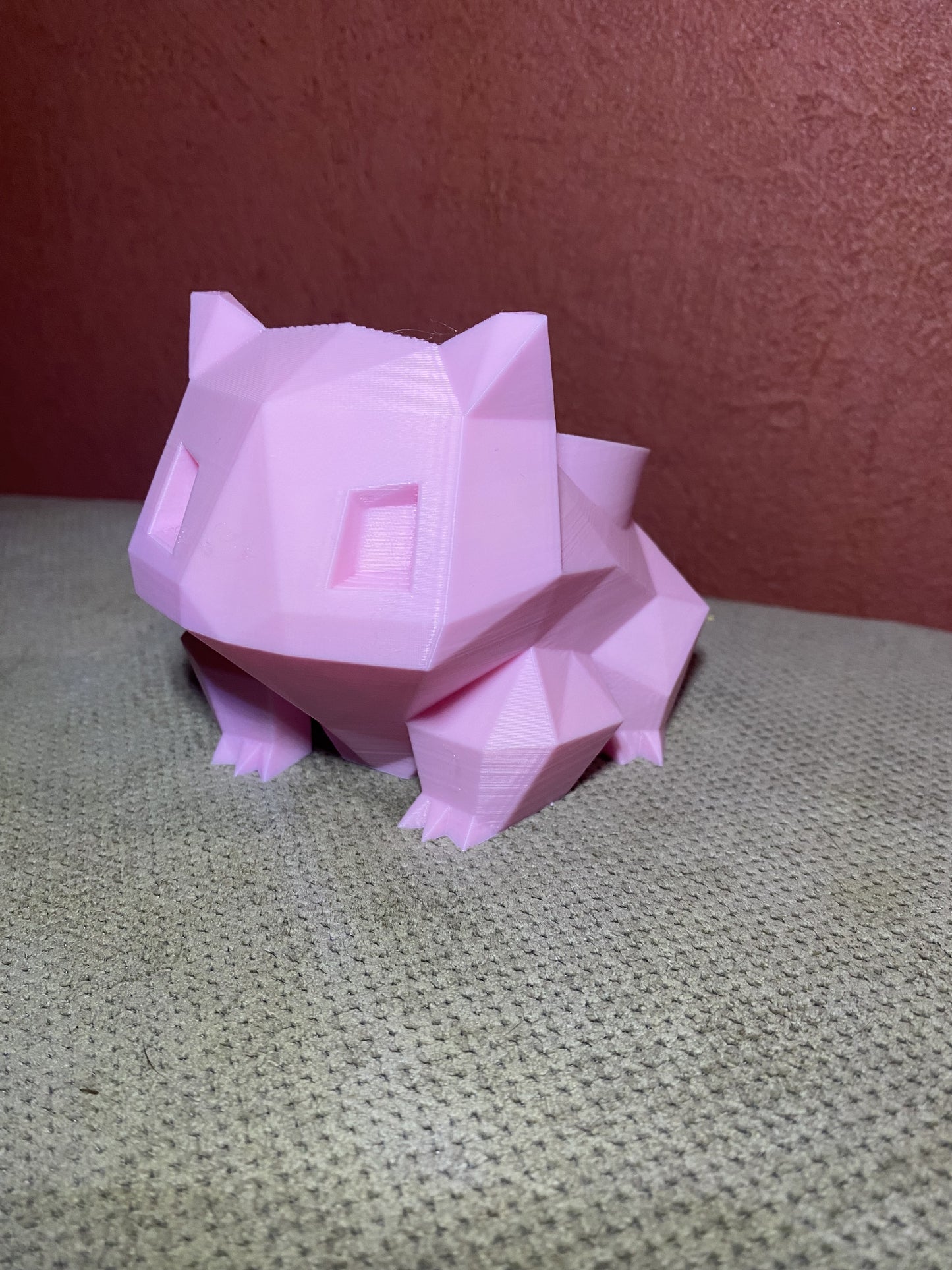 Pot Bulbizarre Low Poly